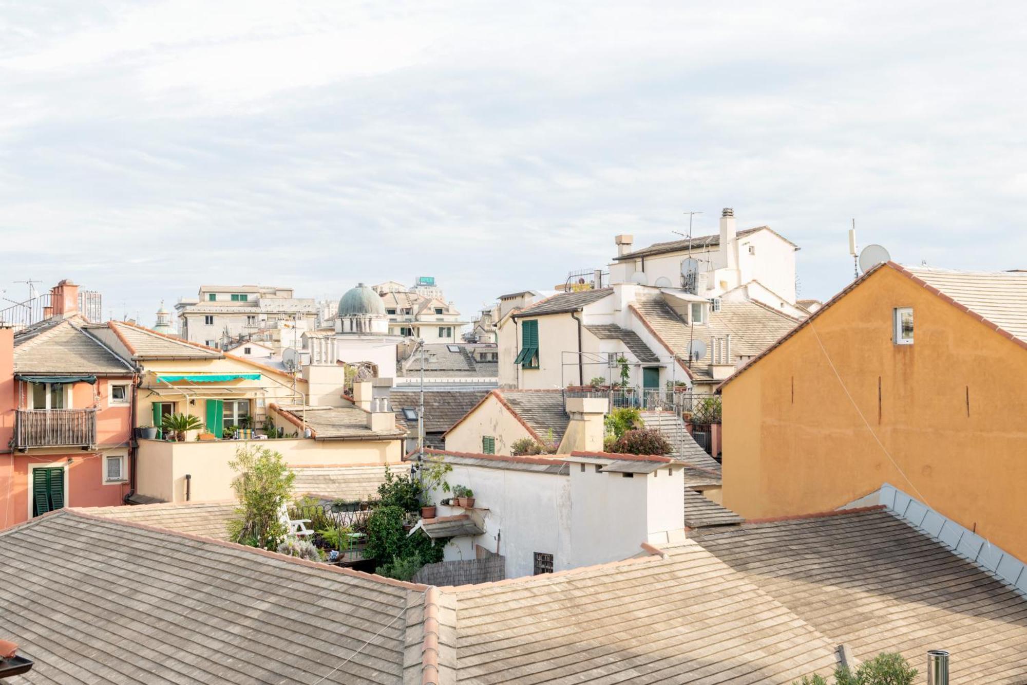 Cosy Apartment With Terrace Genua Buitenkant foto